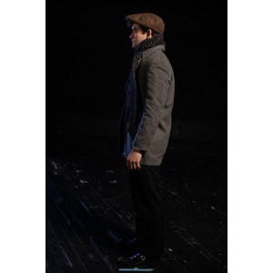 Bustle/Turn of the Century – Men’s Full Outfit,  Winter Outfit,  Dk Grey
