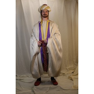 Ancient Persian – Men’s Royalty Full Outfit,  white 2
