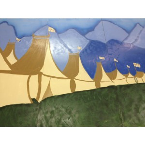 Mulan Wood Panel Backdrop, Camp 2